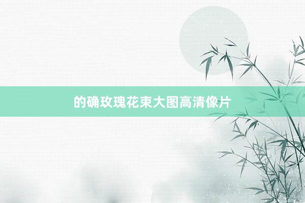 的确玫瑰花束大图高清像片